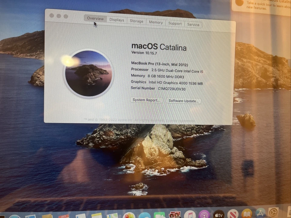 Apple MacBook Pro 13.3" (128GB SSD, Intel Core i5 3rd Gen., 2.50 GHz, 8GB)... - Image 3 of 4