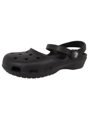 Crocs Womens Karin Clog Slip On Mary Jane Shoes, Espresso, US