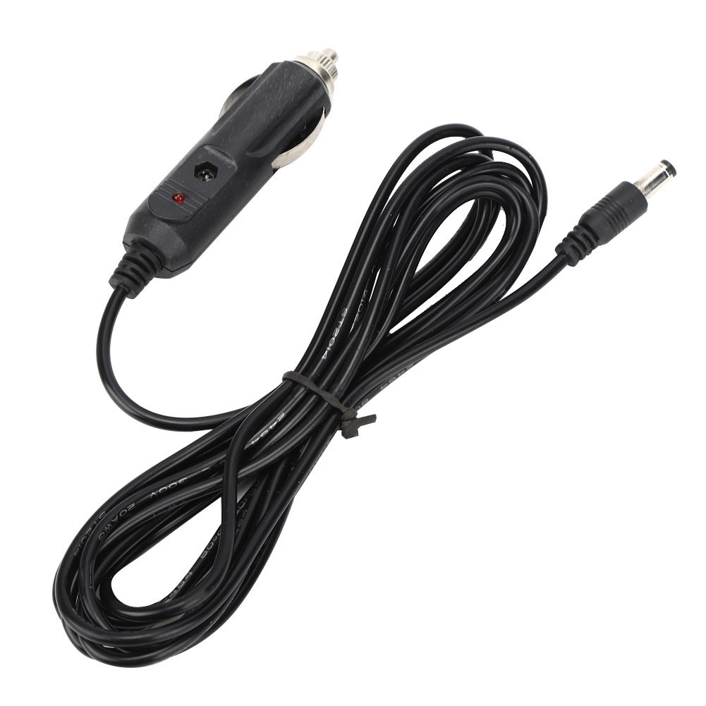 2Pcs Car Cigarette Lighter Power Plug Cable Universal With Indicator Light 3