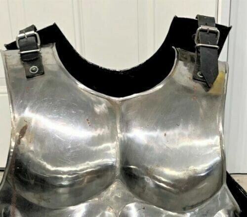 Medieval Steel Roman Chest Armor Spartan Halloween Breastplate Gift - Picture 2 of 4