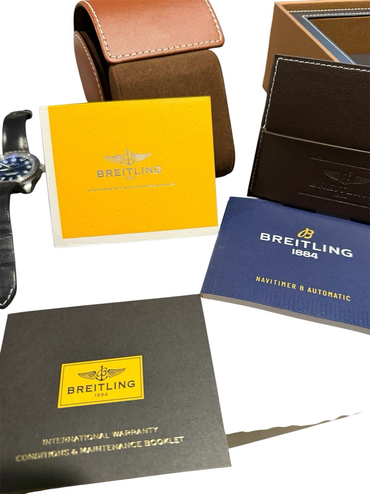 Breitling Navitimer 8 Automatic Blue Dial full se… - image 9