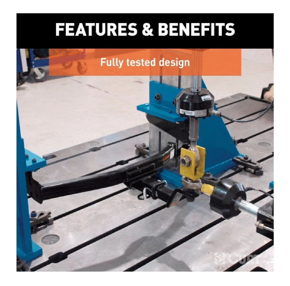 Curt Class 3 Trailer Hitch for 04-09 Hyundai Tuscon / 04-10 Kia Sportage 13526 Foto 4 de 4