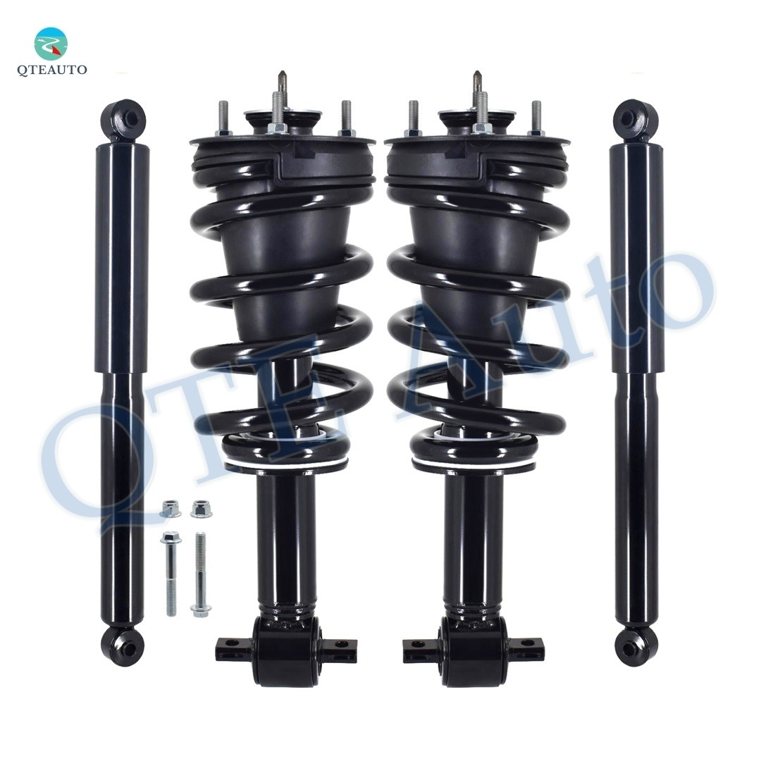 Set Front Quick Complete Strut-Rear Shock For 2014-2018 Chevrolet Silverado 1500