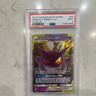 Pokémon Gengar & Mimikyu GX 53/181 Team Up Ultra Rare Holo PSA 9 2019