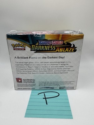 darkness ablaze booster box ebay Pokémon Darkness Ablaze Sword & Shield Darkness Ablaze Booster Box (P)  1037187595714| eBay