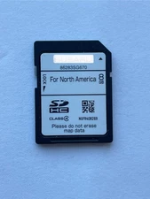 2014 2015 Forester Genuine Navigation GPS Map Data Sd Card. Part # 86283SG670.