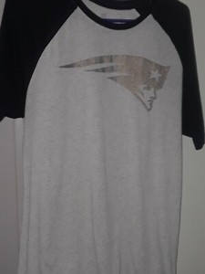 New W 0 Tags Women S New England Patriots Nike Shirt Black And Gray Size Med Ebay