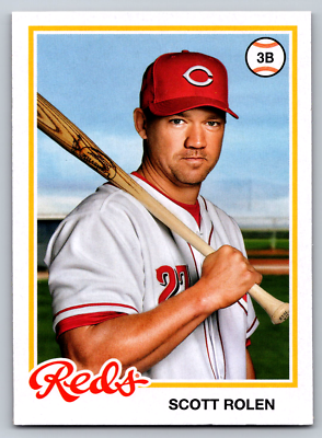 メジャーリーグ　カード　SCOTT ROLEN 2022 Topps Archives #161 Scott Rolen 1978 Design Cincinnati Reds