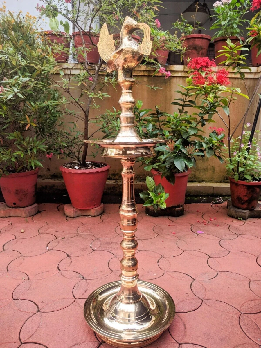 3 feet kuthu vilakku price brass deals
