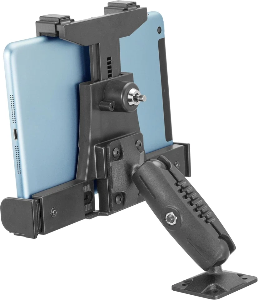 Universal Drill Base Tablet Mount with Tamper-Resistant Lock - For ELD Vehicles - Image 3 of 4