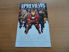 Marvel Previews. Avengers Special Initiative Edition.2007