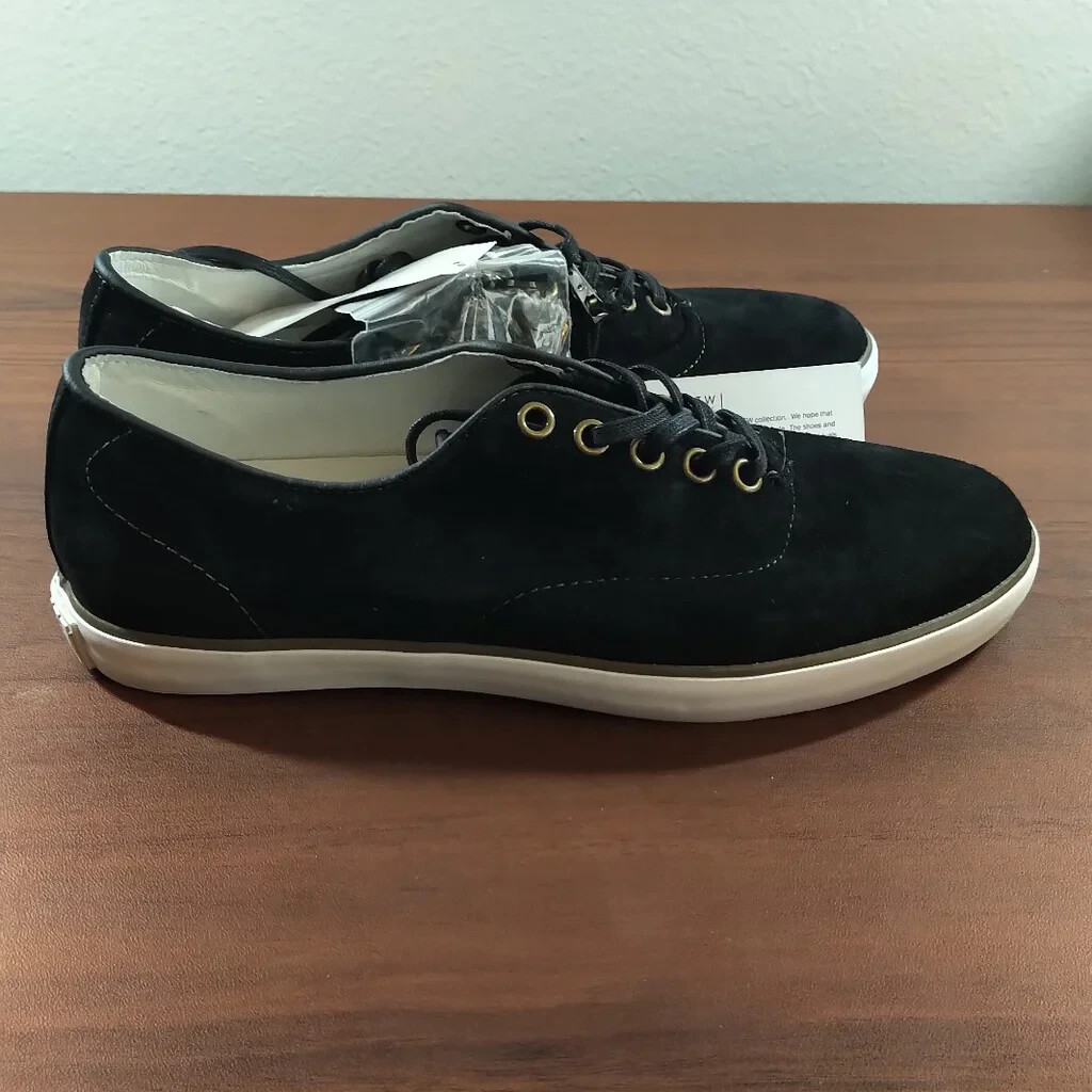 New Vans OTW Woesnner - Black/Brass Skate Shoes - Men display picture 3
