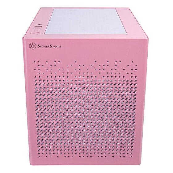 Silverstone SST-SG16P (Pink) Mini-ITX Steel Cube Chassis - Image 3 of 4