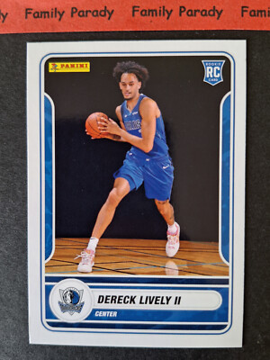 Dereck Lively II C81 Rookie Dallas Panini Karte NBA Basketball 2023-2024