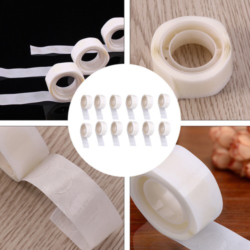 12 Rolls Double Sided Adhesive Dots Balloon Sticker Portable Tape - Picture 2 of 12