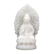 Statua Quan Yin Statuetta 12 cm Dea Divinità Misericordia Amicizia Preghiera
