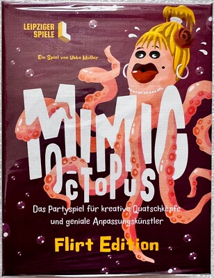 Mimic Octopus Flirt Edition Leipziger Spiel Familienspiel Partyspiel Kartenspiel