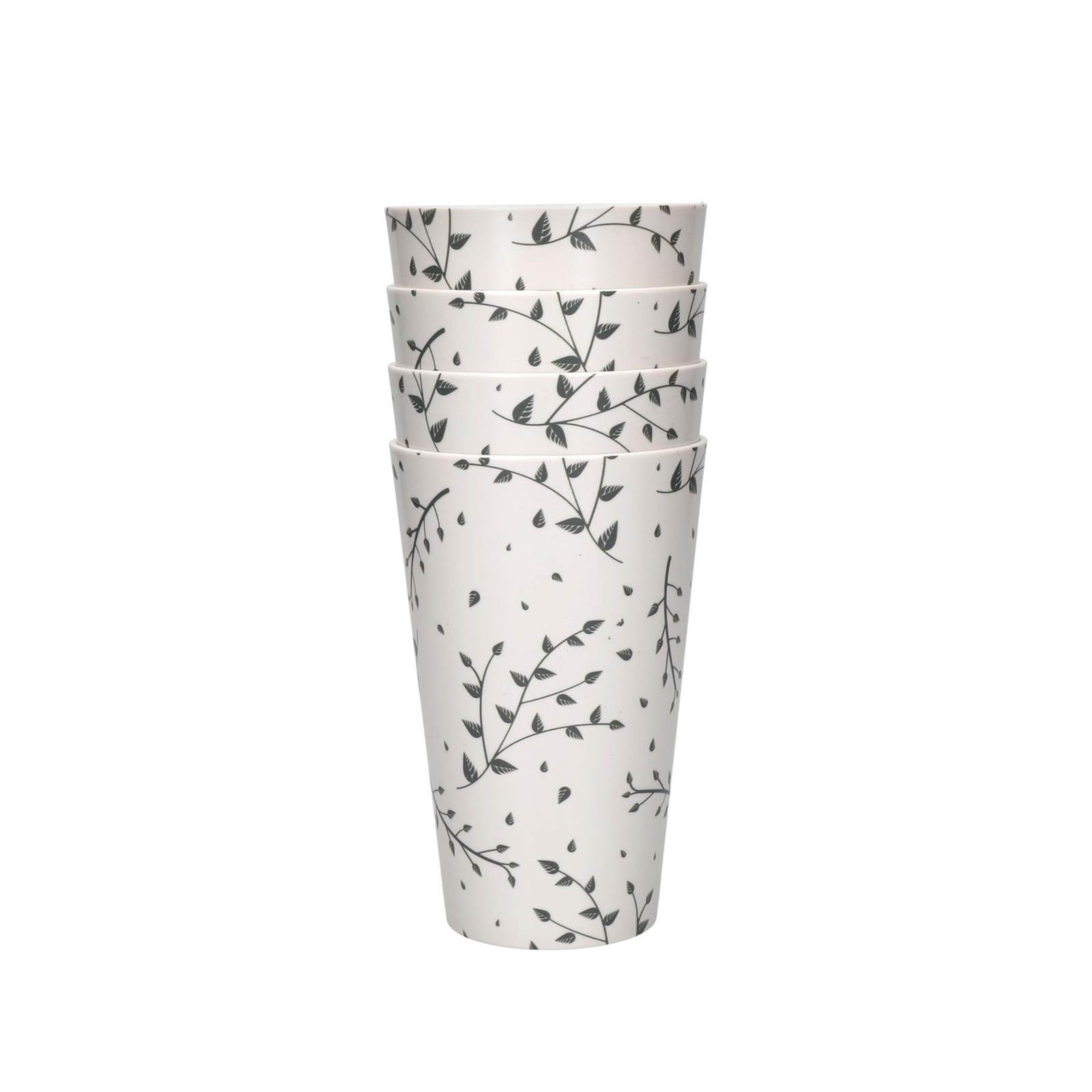 Natural Elements Eco-Friendly Set of 4 Tumblers - Recycled Plastic Drinkware