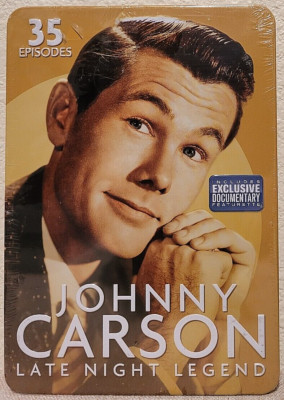 Johnny Carson: Late Night Legend (DVD, Tin Box) Brand New, Sealed!
