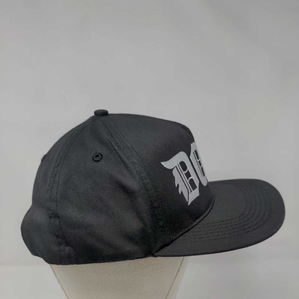 Sombrero DOPE Snapback Negro Talla Única Ajustable Bordado Agujeros Ventilados Foto 4 de 4