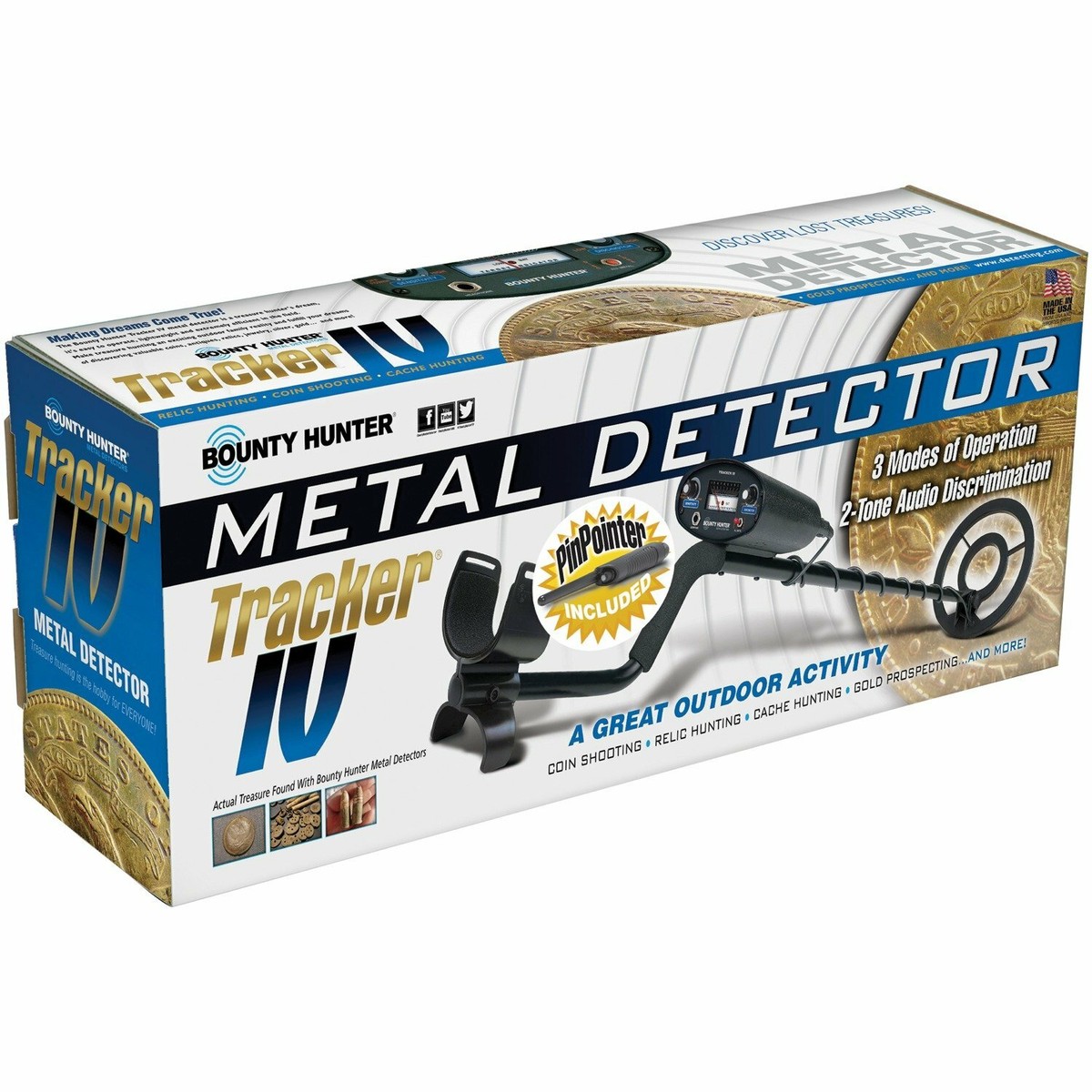 金属探知機　BOUNTY HUNTER TK4GWP1 BOUNTY HUNTER TK4GWP1 Tracker IV Metal Detector | eBay