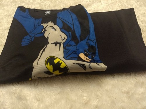 DC Comics Batman Boys Pajamas Pants Set Long Sleeve - Size L (10-12) - NWT - Picture 3 of 7