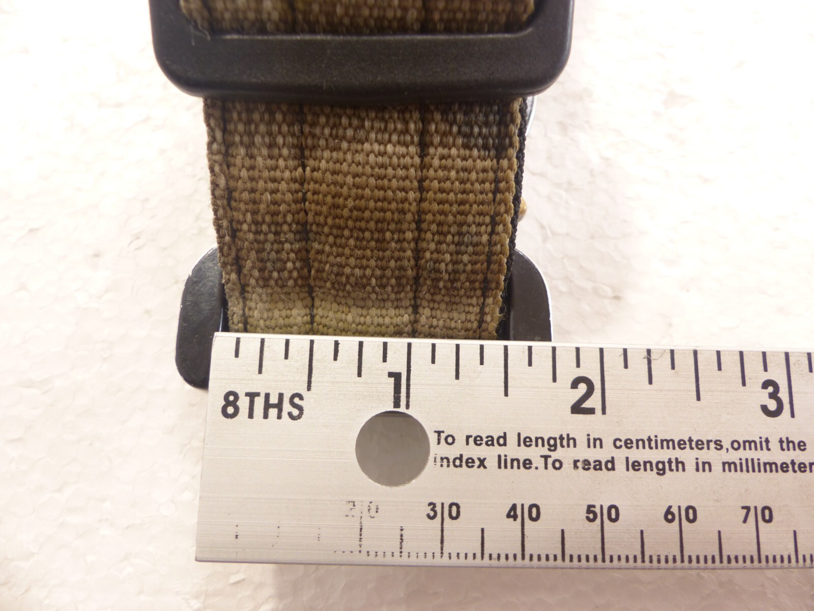 AustriAlpin Cobra Black 1.5" (38mm) Aluminum Quick Release Adjustable Buckle