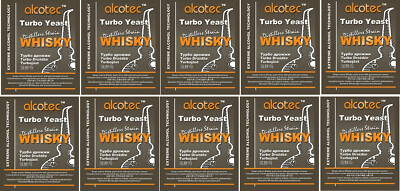 10 x ALCOTEC WHISKY Turbohefe WHISKYHEFE          