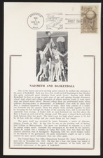 #1189 1961 Basketball Naismith Hammond Maxi Card First Day