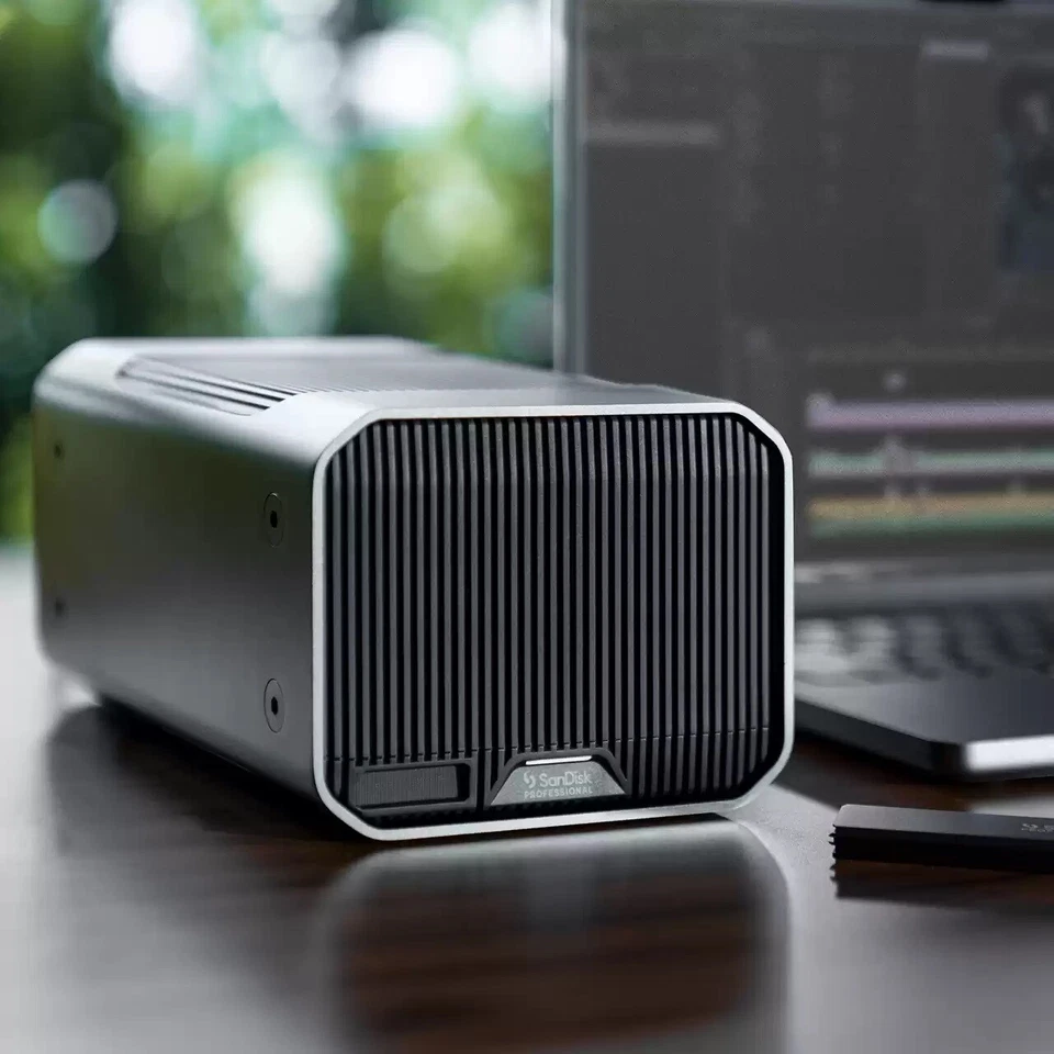 SanDisk Professional 16TB G-RAID Mirror 2 Bay RAID Array 2 x 8TB Thunderbolt 3 - Image 4 of 4