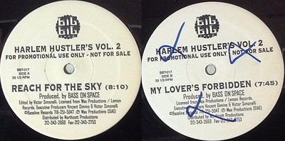 Disco 33 Giri Harlem HUSTLER'S - Vol. 2 (B)