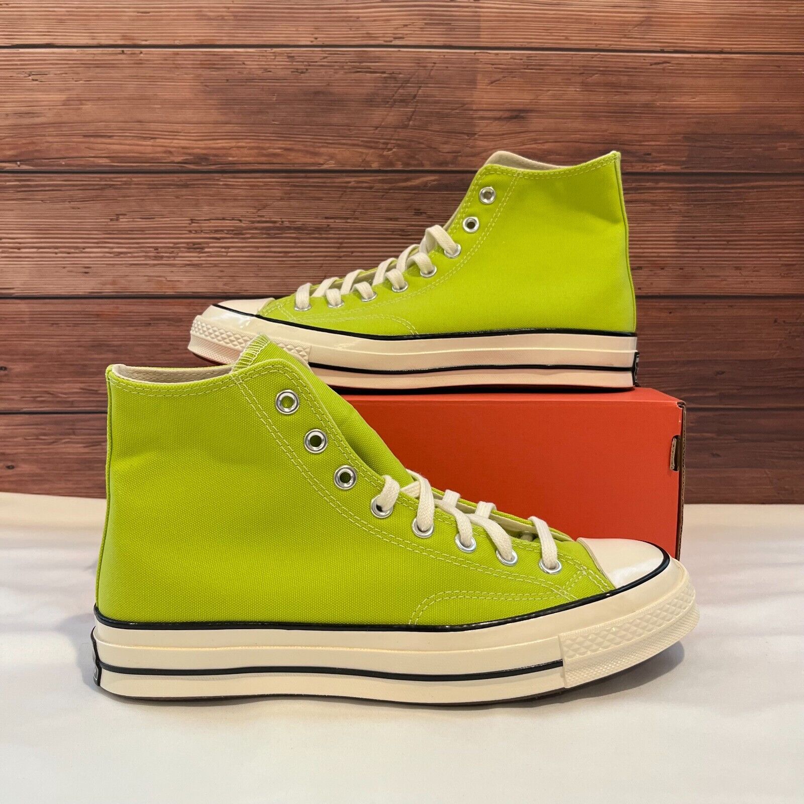 Converse Chuck Taylor All-Star 70 Hi Lime Shoes 172141C | eBay