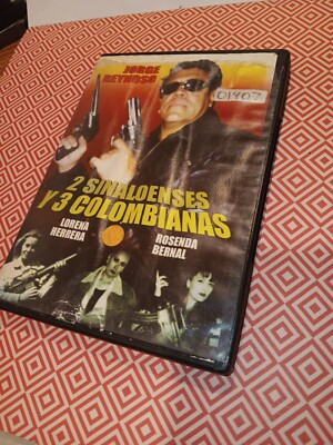2 Sinaloenses Y 3 Colombianas Dvd Original Pelicula Mexicana Cine Mexicano