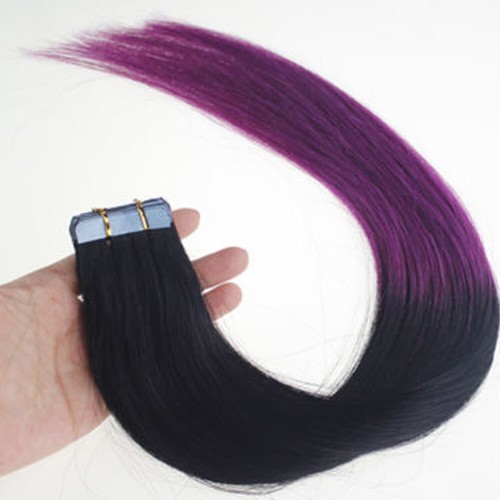 Seamless Tape In Hair Extensions Pu Skin Invisible Glue Russian Human Hair 12A - Picture 17 of 88