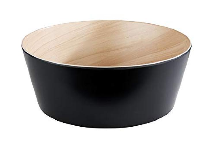 Aps "Frida" Bowl, ciotola in melamina, Ø 26,5 cm, altezza 10,5 cm, beige/nero, p