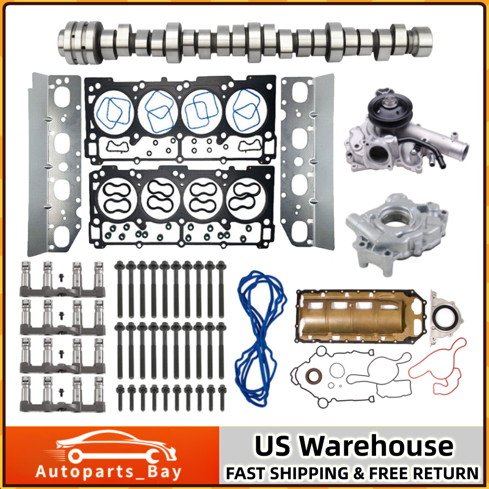 Dodge RAM 2500 3500 5.7L NON MDS Lifters Kit with Camshaft Oil and Water Pump