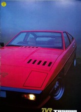 274354) TVR Tasmin Brochure 1981