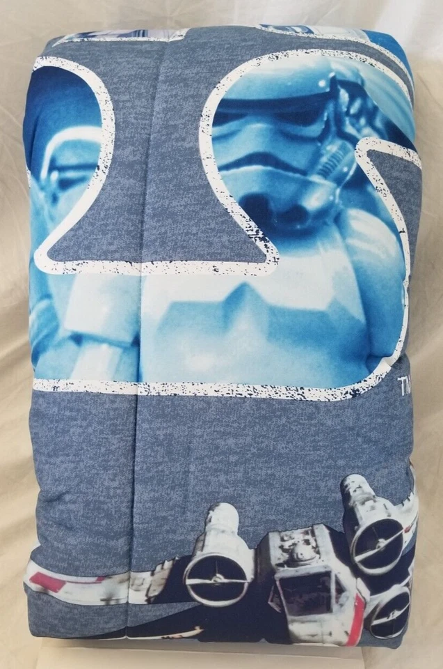 Edredón completo de microfibra Disney Star Wars nuevo en paquete Foto 4 de 4