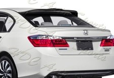 For 13-17 Honda Accord 4drsedan Smoke Acrylic Rear Window Roof Visor Spoiler