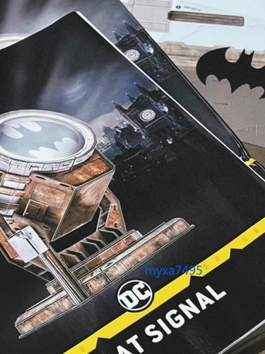 Batman Bat Signal Wayne Manor Batman: The Dark Knight 3D Model Unassembled Light - Picture 14 of 19