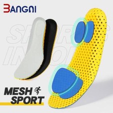 EUR-40-250MM 1 Pair Black Insoles Orthopedic Comfortable Support Shoes Feet Pad