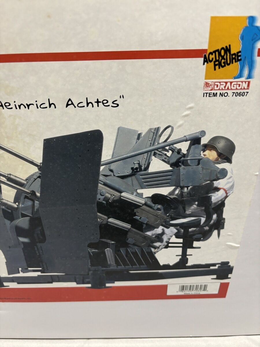 Dragon 70607 WWII German 1/6 scale Flak 38 Cannon - Heinrich Dragon 70607 WWII German 1/6 scale Flak 38 Cannon - Heinrich