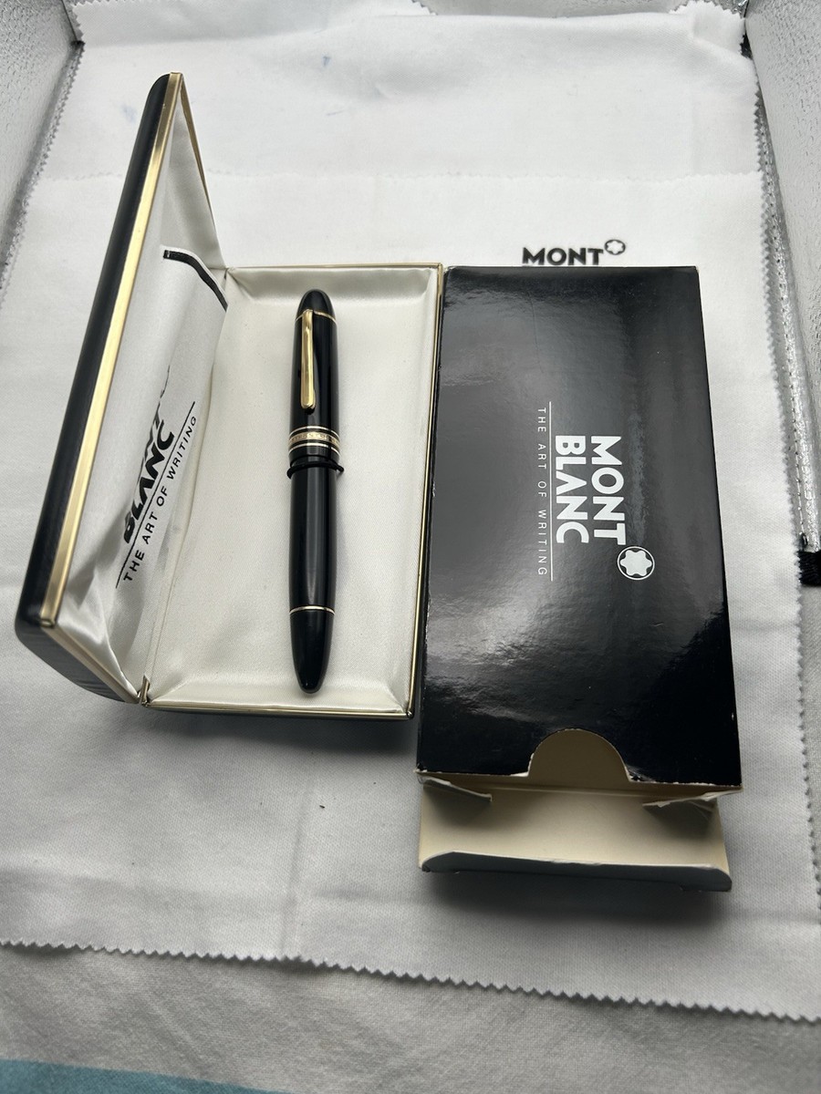 Montblanc 149 FP, Tri-color 14C OBBB Nib, Vintage Transitional