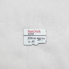 SanDisk Edge 256GB UHS-3 microSD Card - Tested Working