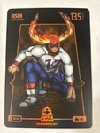 Bo Jackson Battle Arena Update FIRE BATTLE FOIL `BISON' -JOSH ALLEN BF-125