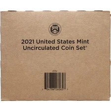 2021 Mint Set Original Sealed Box 14 BU Coins