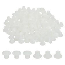 250Pcs Plastic Hole Plugs, Clear 5/16"x1/4" Hole Cover for Holes 5mm