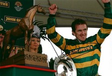 TONY AP MCCOY SIGNED GRAND NATIONAL WINNER 12X8 PHOTO (ACG CERT AG16777)