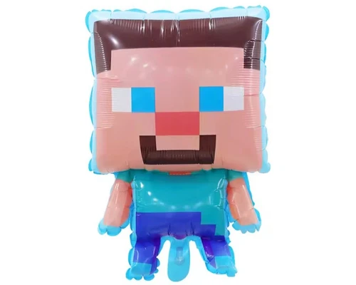 Minecraft Party Decoration New Movie Themed Party Supply for Gamer Fans Backtrop - Picture 6 of 10