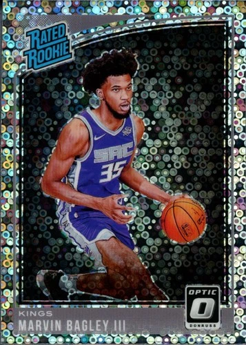 2018-19 Donruss Optic Fast Break Holo #168 Marvin Bagley III RR - BSK